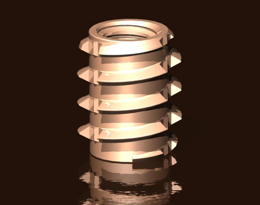 Thread Inserts for Wood & Structural Foam Tappex Threaded Inserts