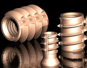 Tappex Threaded Inserts for plastics, woods, metal alloys & composites