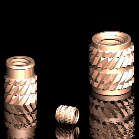 The Tappex Setset, threaded inserts for hard plastics