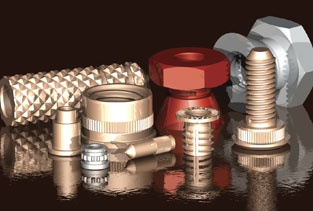 Special variants of threaded inserts for specific applications where regular sized inserts aren't suitable